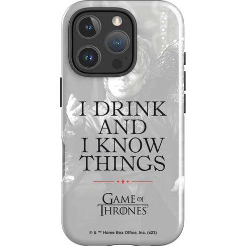 Game of Thrones: Tyrion Lannister Quote iPhone 16 Pro Max Impact Case